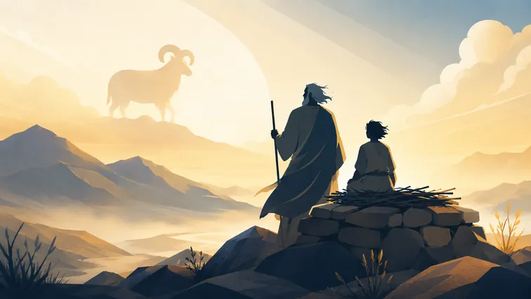 When God Asked the Unthinkable: Abraham, Isaac, and the Faith That Didn't Flinch